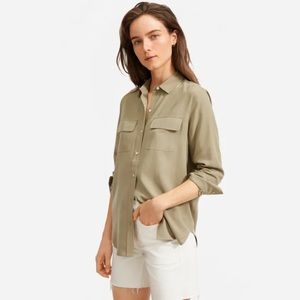 Everlane Washable Silk Relaxed Shirt
